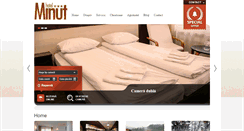 Desktop Screenshot of hotelminut.ro